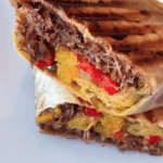 Beef Burger with Chips