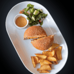 Chicken Burger with Chips